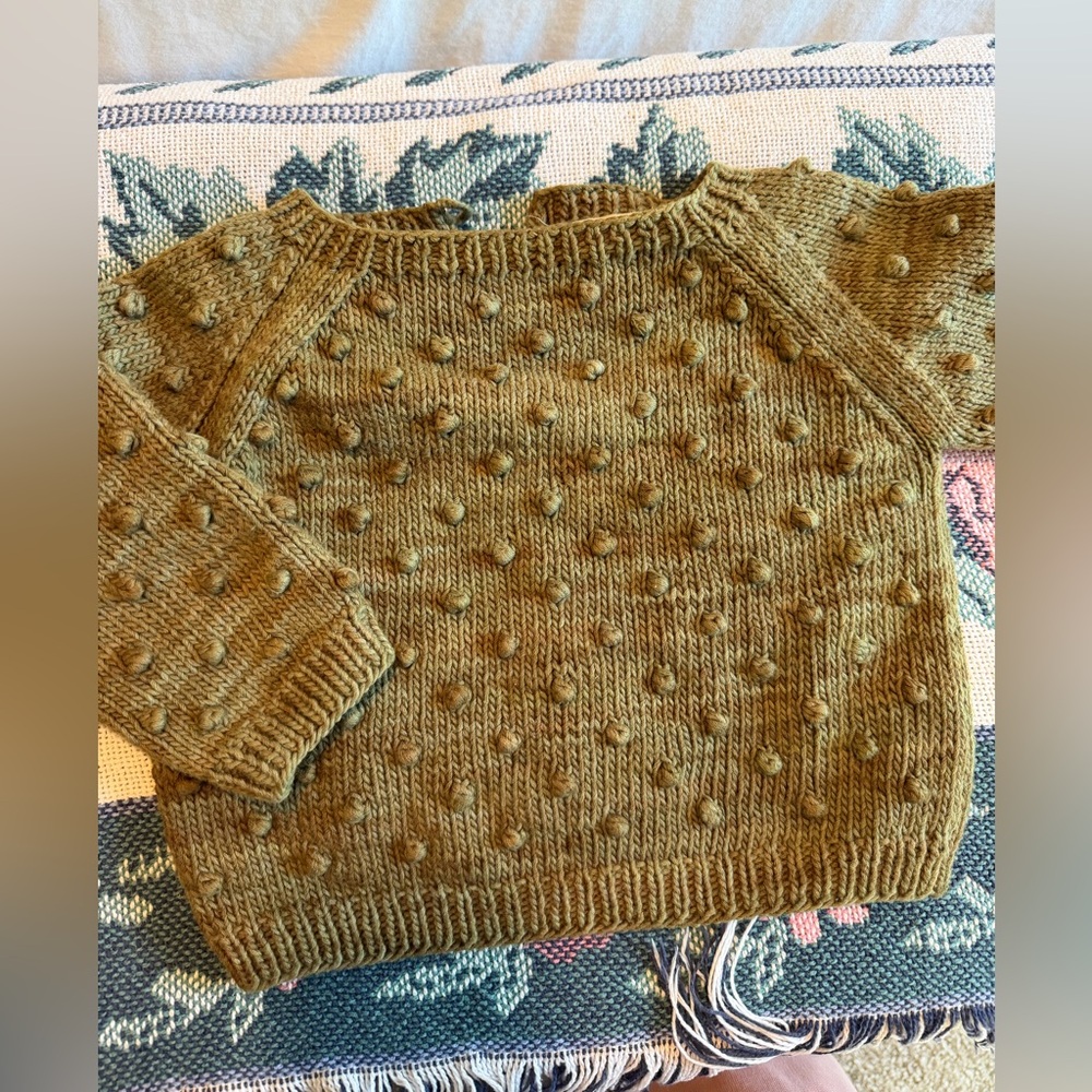 Misha & Puff Cotton Popcorn Sweater